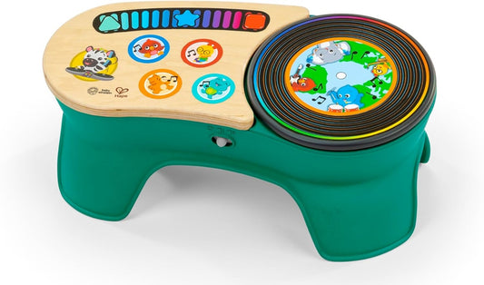 BABY EINSTEIN DJ Discovery dřevěná dotyková konzole 50 melodií a zvuků
