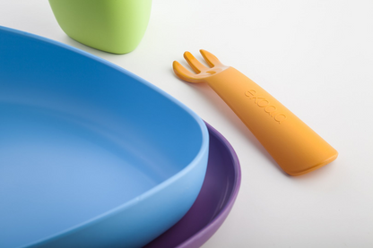 eKOALA Prima Pappa set: plate, deep plate, cup, fork