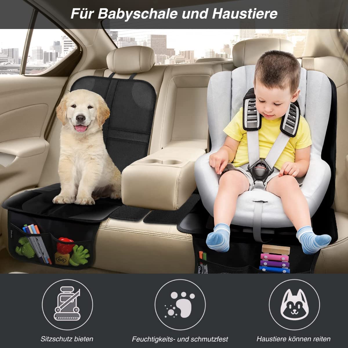 BESHINE chránič na autosedačku ISOFIX