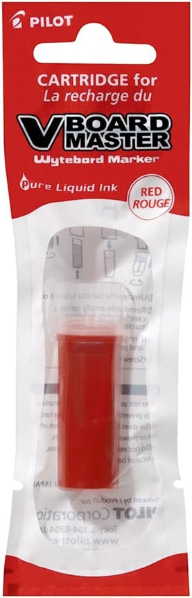 PILOT WBS-VBM piros tinta a V-Board Master szárazon törölhető markerhez, 6 ml