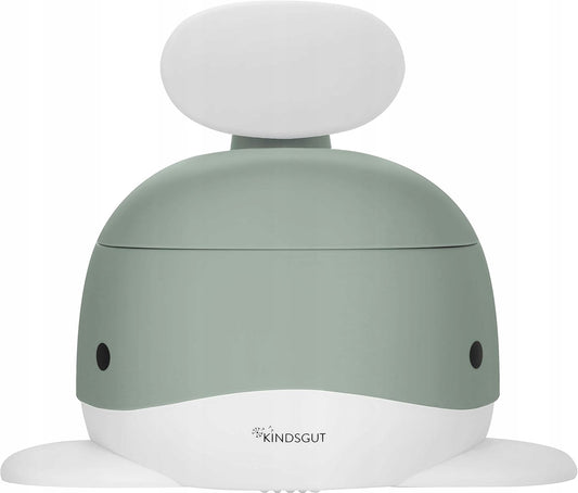 KINDSGUT vasino con inserto rimovibile e coperchio BALENA