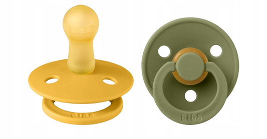 BIBS COLOUR dudlíky uklidňující 2pack kaučuk 6m+
