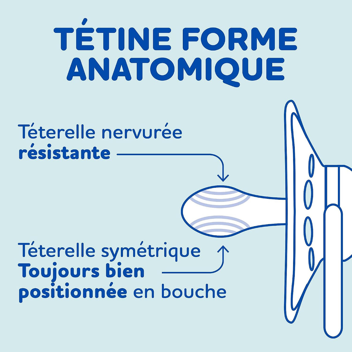 DODIE anatomischer Beruhigungssauger 18m+ Bébé Ours x3 – Produktbild 3