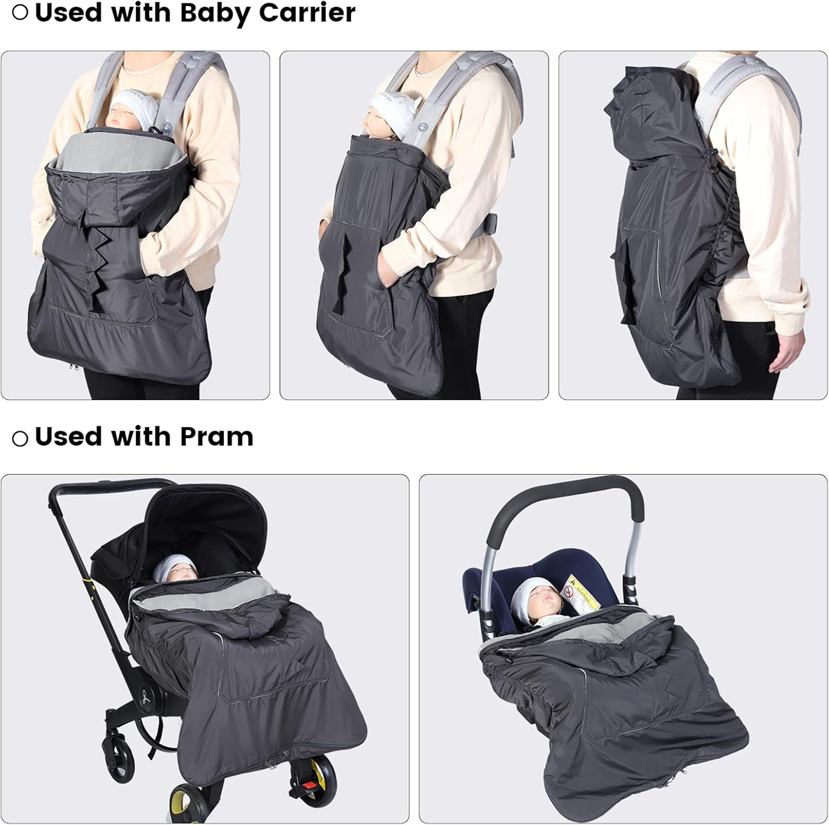 ORZBOW carrier cover with hood