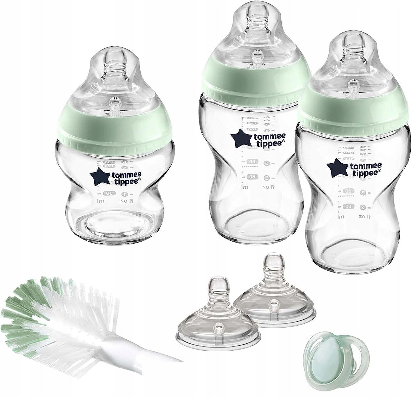TOMMEE TIPPEE glass bottle starter set