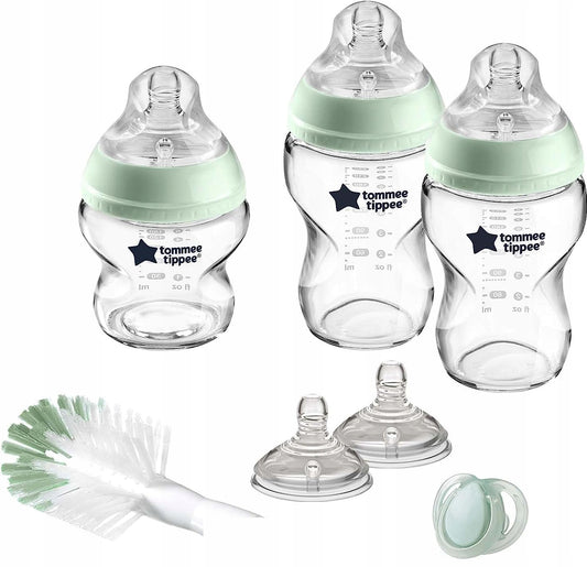 TOMMEE TIPPEE σετ εκκίνησης ΓΥΑΛΙΝΑ ΜΠΟΥΚΑΛΙΑ