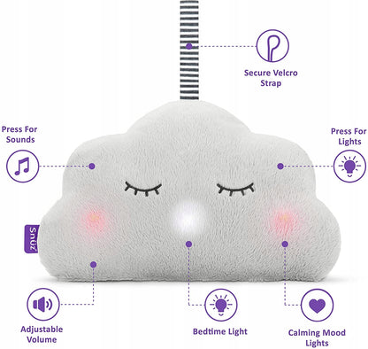 SnuzCloud cloud cuddly toy with music box