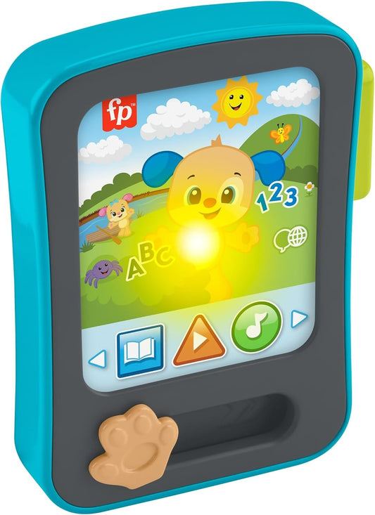 FISHER-PRICE JFK28 čtečka příběhů Štěňátka Učedníčka ve 3 jazycích