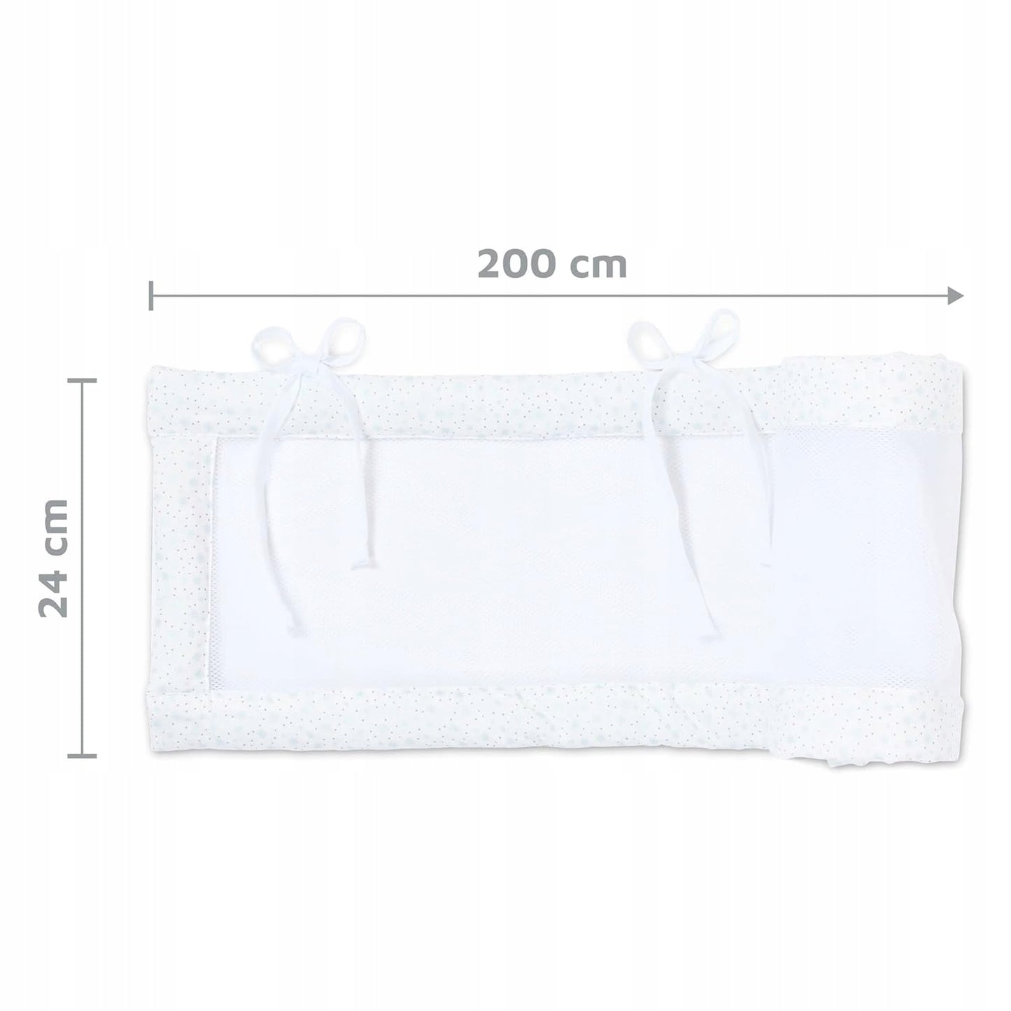 BABYBAY protecție pentru pătuț 200x24