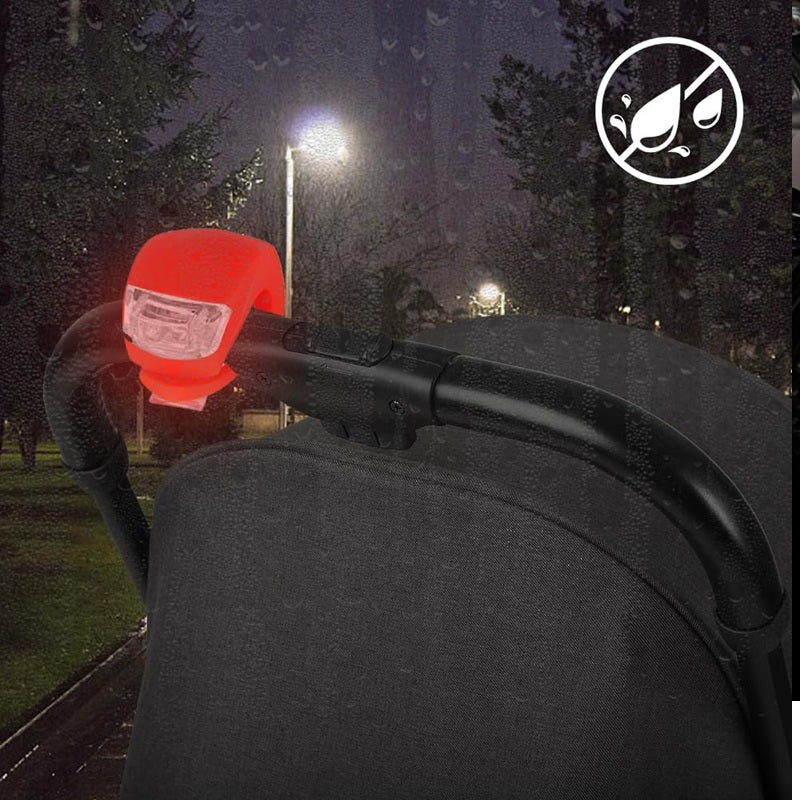HOVCEH silikonová vodotěsná LED osvětlení na kočárek 1 kus