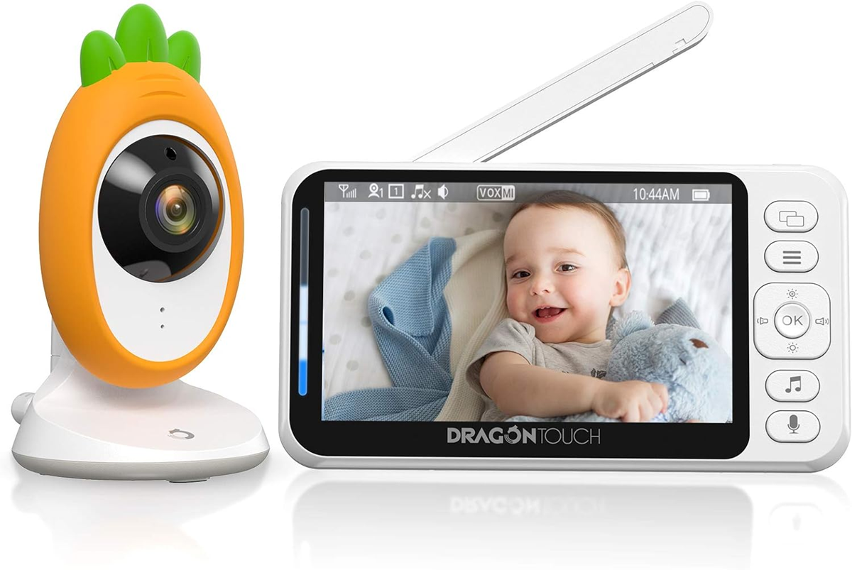 DRAGON TOUCH E40 elektronikus bébiőr, 4,3" LCD HD FHSS