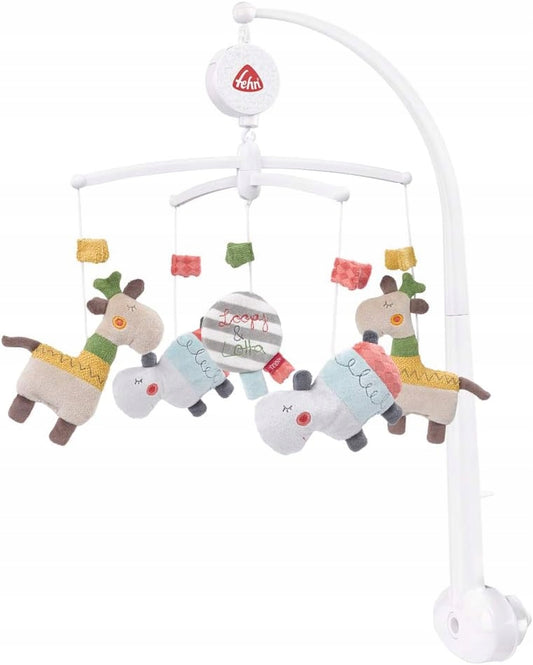 FEHN Loopy&Lotta móvil para cuna CARRUSEL para bebés