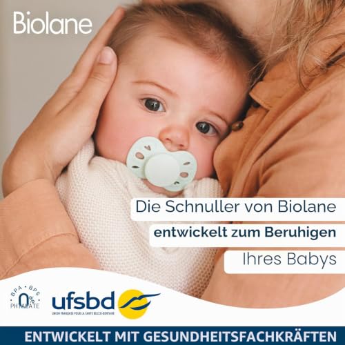 Biolane bavlněný klip na dudlík se závěskem