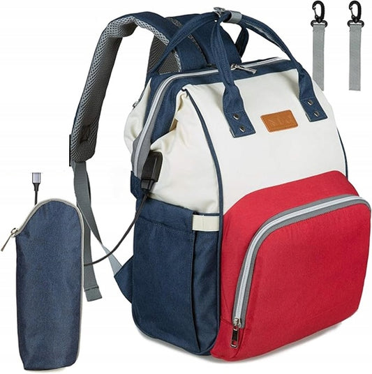 NEVEQ Rucksack für Windeln und Zubehör