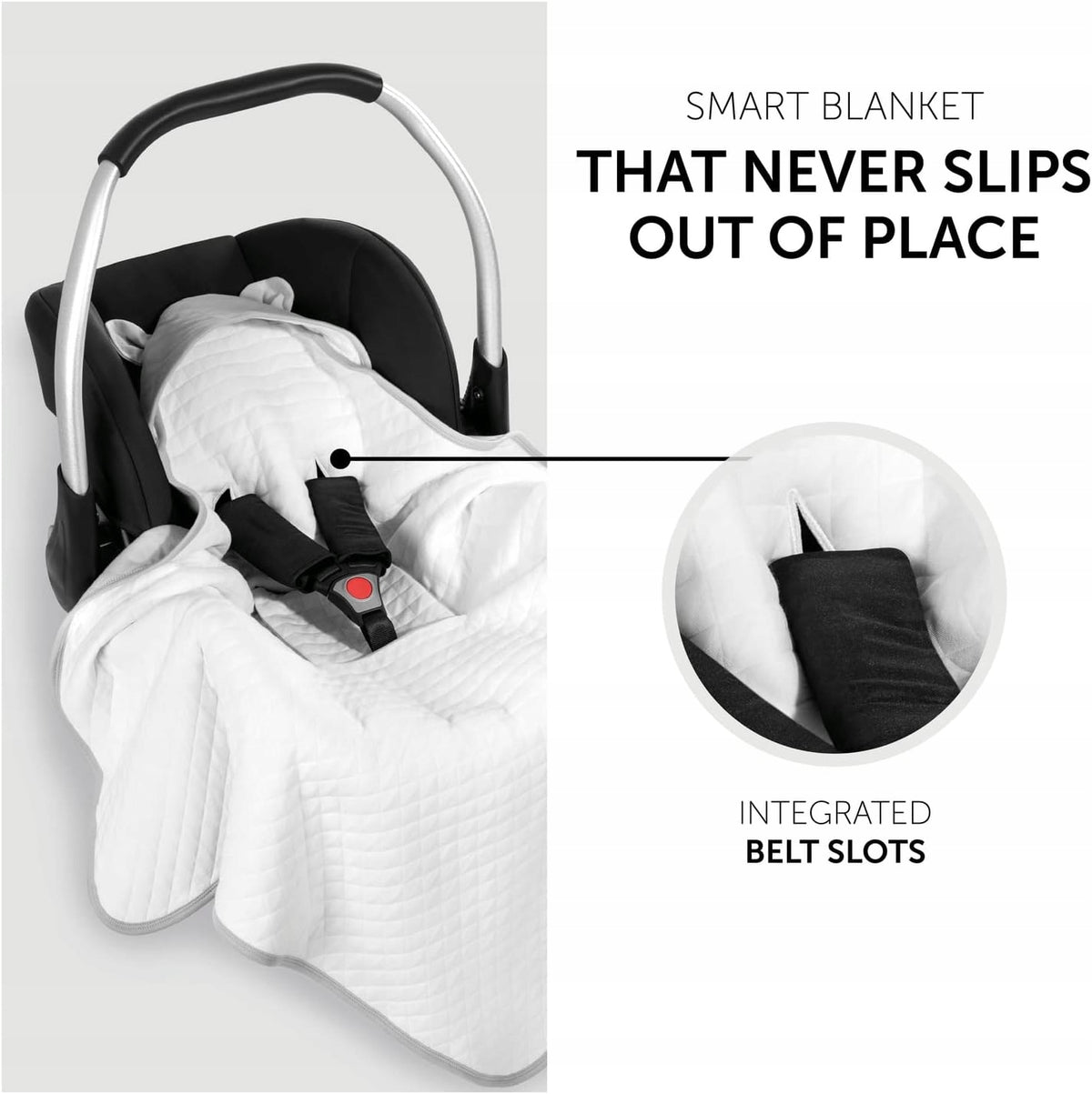HAUCK SNUGGLE N DREAM car seat and stroller wrap blanket
