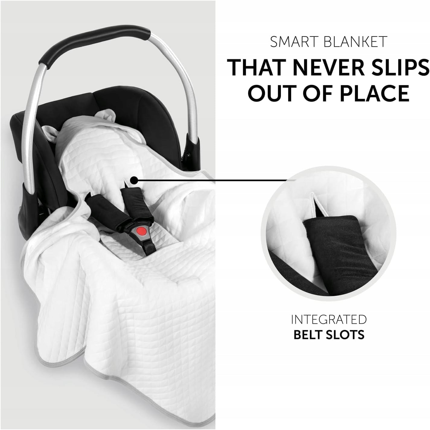 HAUCK SNUGGLE N DREAM car seat and stroller wrap blanket