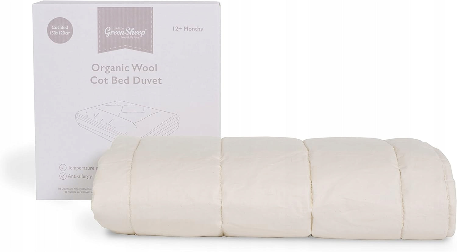 THE LITTLE GREEN SHEEP organic wool duvet cover