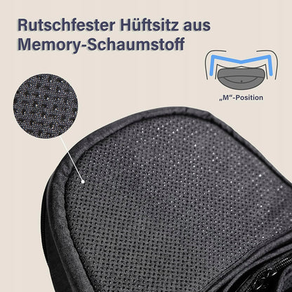 BABYMUST car seat, hip carrier