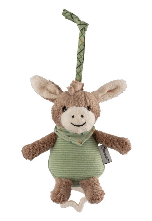 STERNTALER musical hanging toy "Sound of Silence" donkey EMMILIUS 17 cm