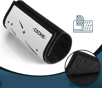 COCHIE stroller reflectors with meteor motif