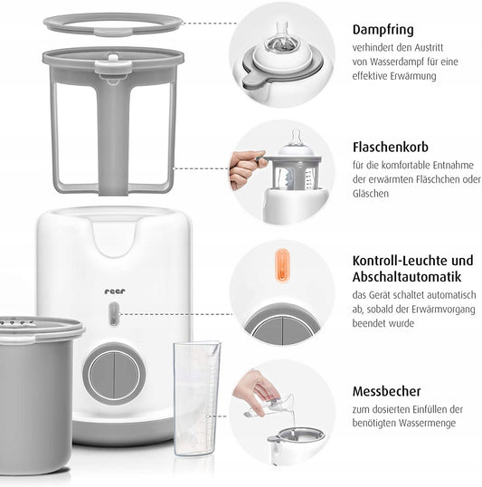 REER TURBOFOOD bottle warmer 90 sec