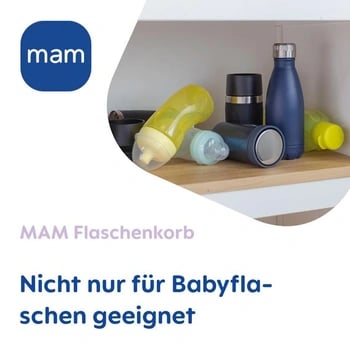MAM Flaschenkorb white bottle storage basket
