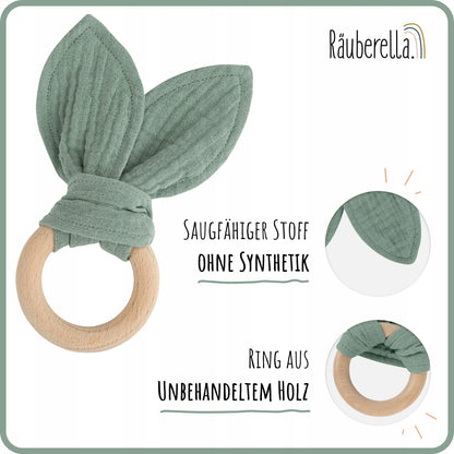 NUDU BABYteether, comforter, bibage 0 +colours as on first photonew condition, packaging may have extensive