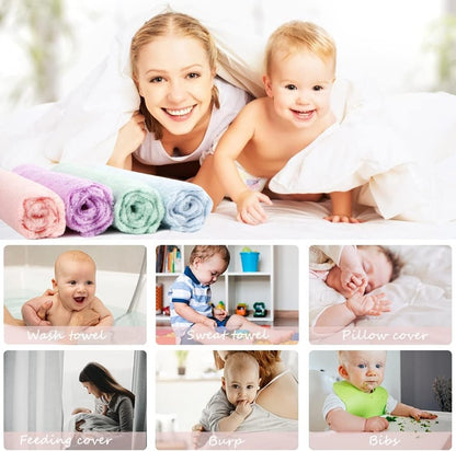 12 x baby washcloths washcloth dimensions 25 x 25 cm