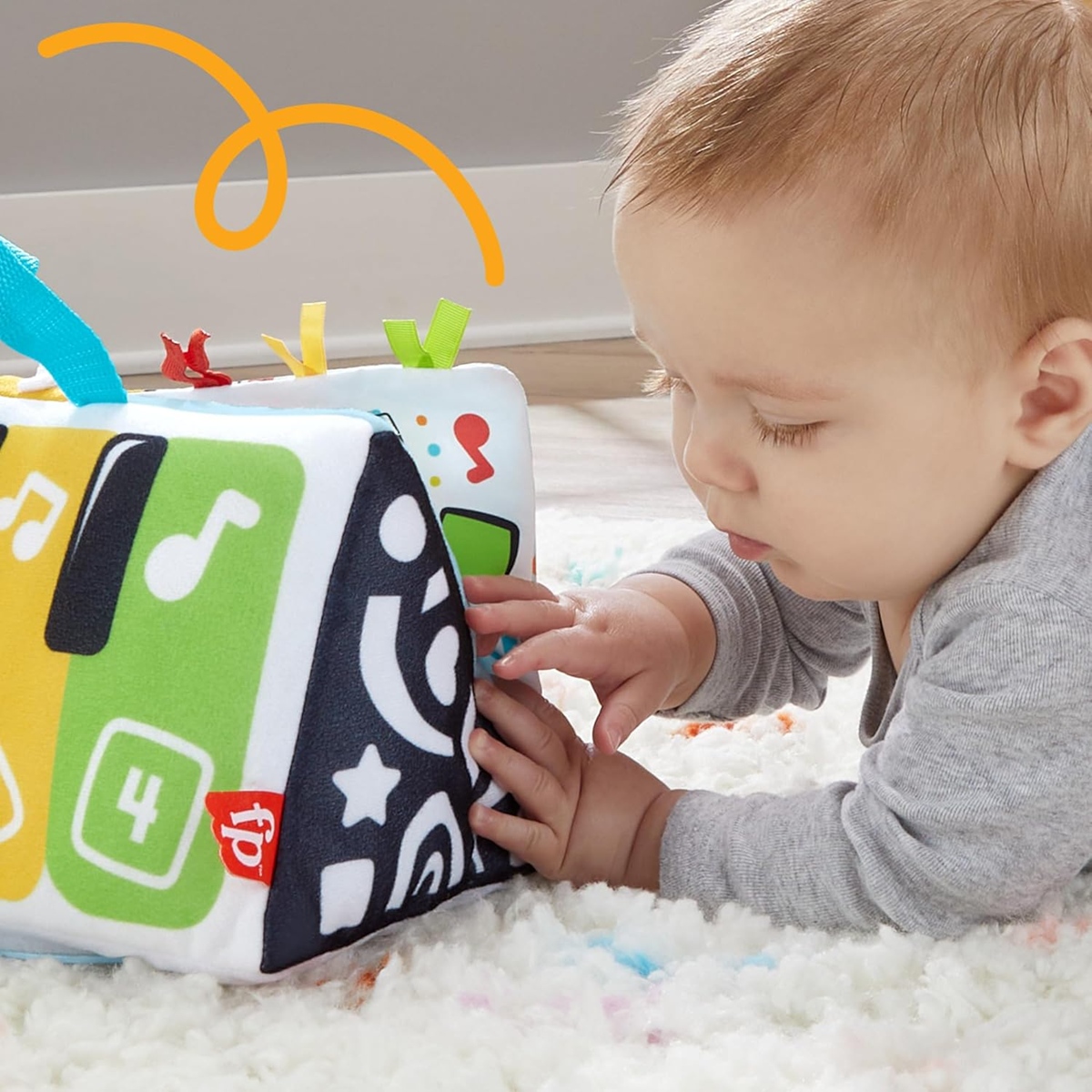 FISHER-PRICE Kick & Play interaktivní podložka na hraní na bříšku