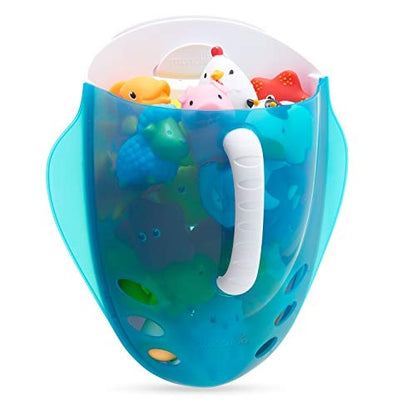 Munchkin Bath Toy Scoop košík na koupací hračky modrý