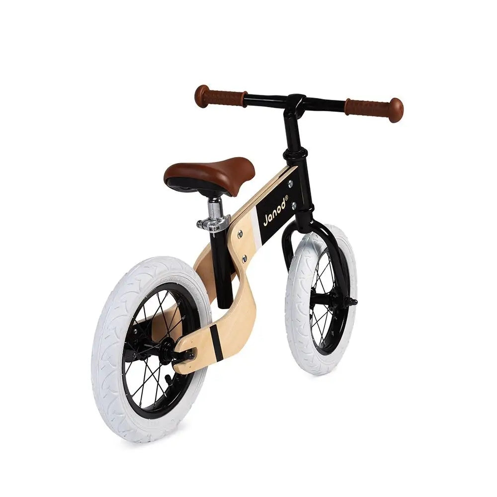 JANOD Bikloon Deluxe dřevěné odrážedlo 12" sedlo 40-46 cm