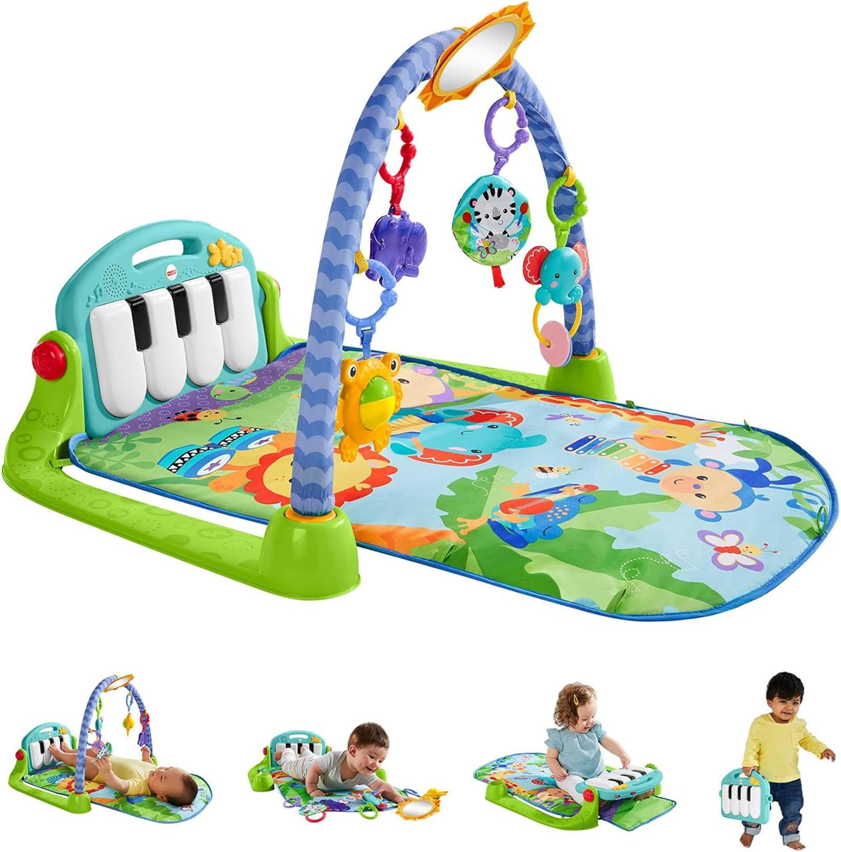 FISHER-PRICE Piano Gym 3-in-1 educational play mat