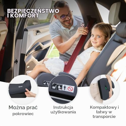 KikkaBoo i-UP i-Size Booster Seat, 125-150 cm