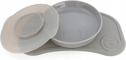 TWISTSHAKE CLICK MAT MINI Tischset mit Teller ab 6 Monaten