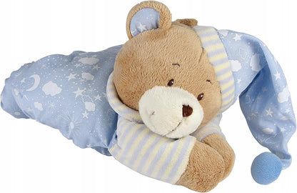 SMALL FOOT plyšová hračka s hracím strojkem MEDVĚD NILS 21 cm
