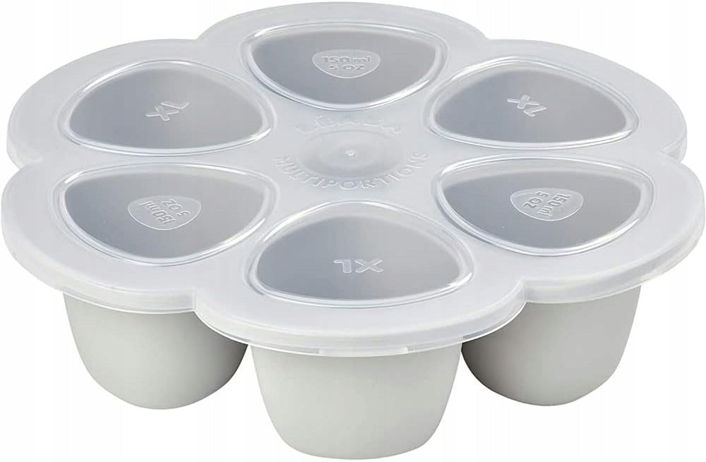 BEABA silicone container with lid