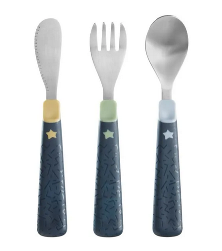 TOMMEE TIPPEE Big Kids set: spoon, fork, and knife
