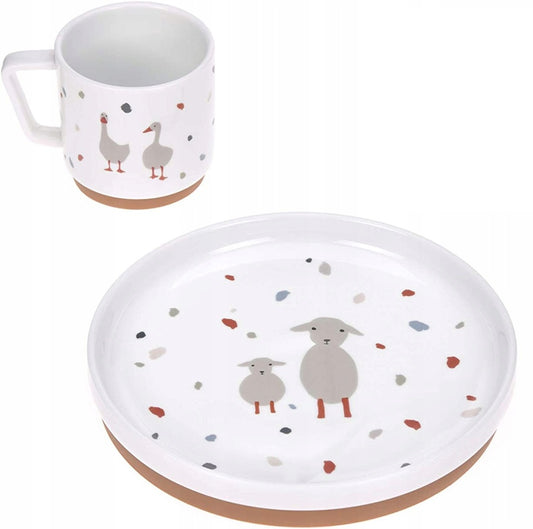 LASSIG Tiny Farmer sada porcelánového nádobí
