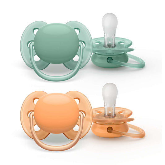 PHILIPS AVENT Ultra Soft dudlíky x 2 0-6 měsíců