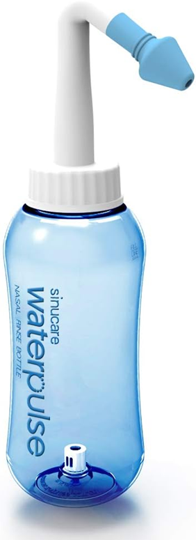 WATERPULSE Nasal 300 Nasendusche für Kinder und Erwachsene, 2 Aufsätze, 300 ml