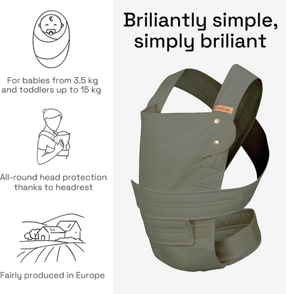 MARSUPI 2.0 ergonomické nosítko XL 3,5 - 15 kg