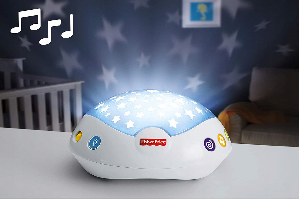 FISHER PRICE körforgó projektorral és távirányítóval