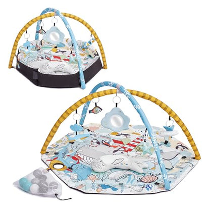 Kinderkraft Smartplay Sea Lernmatte mit Spielbogen