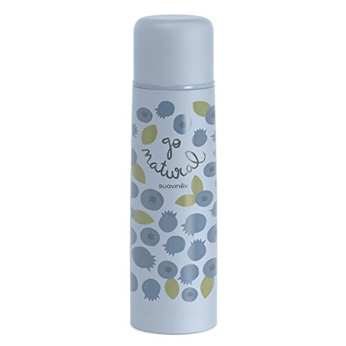 SUAVINEX dětská termoska 500 ml, modrá