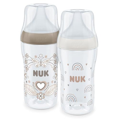 NUK Perfect Match baby bottle 3m+ 260ml x2