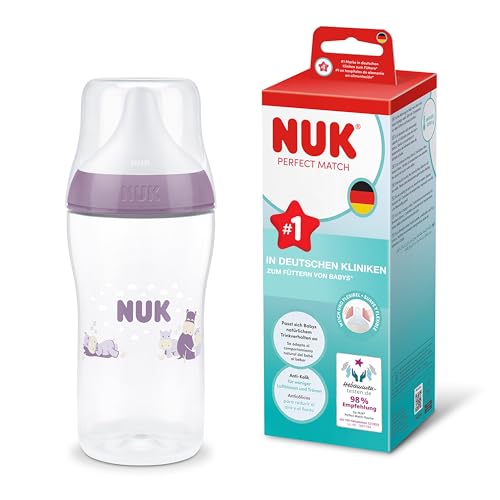 NUK Perfect Match anti-colic bottle 260 ml 3m+