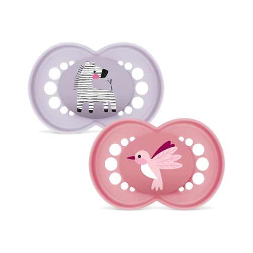 MAM Original latex pacifier 16m+ x2