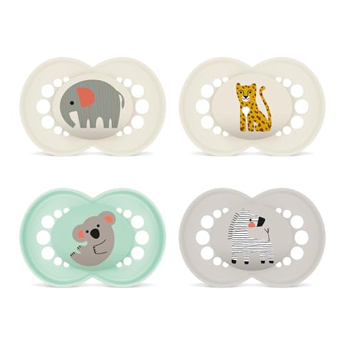 MAM Original silicone pacifier 6–16 months x4