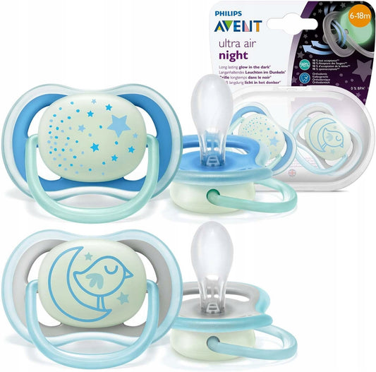 PHILIPS AVENT Ultra Air Night cumlíky x 2 6-18 mesiacov svietiace