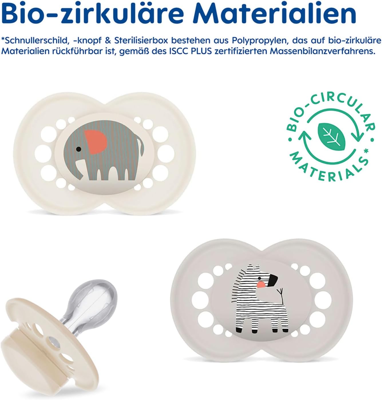 MAM Original silicone pacifier 6–16 months x4